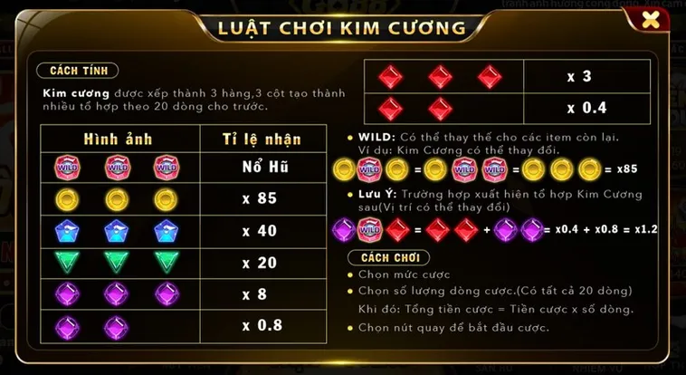 Khám Phá Trò Chơi Nổ Hũ Kim Cương Tại B52Club Đẳng Cấp Nhất